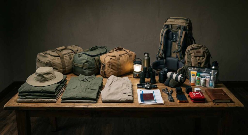 Mgahinga Gorilla and Golden Monkey Tracking Packing List